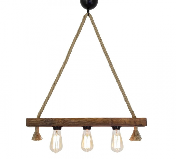 Přírodní venkovské stropní svítidlo (1)