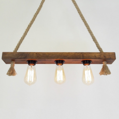 Přírodní venkovské stropní svítidlo (2)