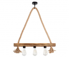 Přírodní venkovské stropní svítidlo (8)